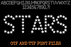 Stars Alphabet Lettering ABC Text Font OTF by Squeeb Creative