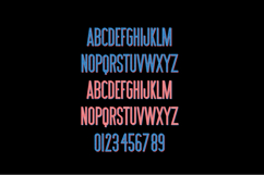 Stars and Stripes Color Font Product Image 2