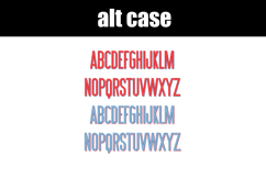 Stars and Stripes Color Font Product Image 6