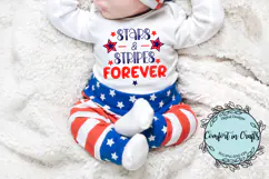 Stars & Stripes Forever SVG and Sublimation design Product Image 1