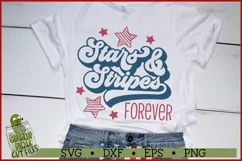 Stars and Stripes Forever Patriotic SVG File Product Image 1