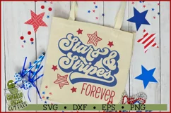 Stars and Stripes Forever Patriotic SVG File Product Image 3