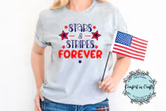Stars & Stripes Forever SVG and Sublimation design Product Image 2