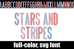 Stars and Stripes Too Color Font Product Image 1