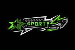Stars decal sticker race sport wrap art Product Image 1