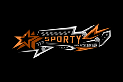 Stars decal sticker race sport wrap template Product Image 2