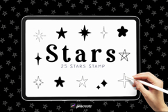 Stars Stamp Brush for Procreate Product Image 2