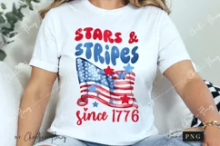 Patriotic Stars & Stripes Since 1776 PNG | Patriotic PNG Product Image 3