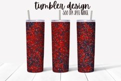 4th Of July Stars 20 OZ Skinny Tumbler Design Sublimation Product Image 1