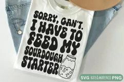 Sourdough Starter SVG, Funny Bread SVG, Homestead SVG PNG Product Image 1