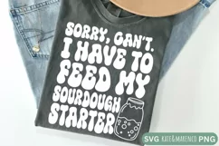 Sourdough Starter SVG, Funny Bread SVG, Homestead SVG PNG Product Image 2
