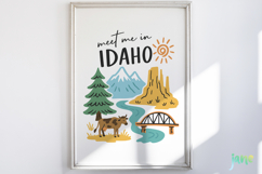 State Cityscape Hand Drawn SVG Product Image 2