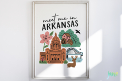 State Cityscape Hand Drawn SVG Product Image 2