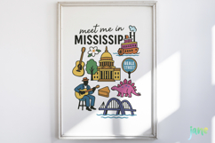 State Cityscape Hand Drawn SVG Product Image 2
