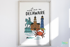 State Cityscape Hand Drawn SVG Product Image 2