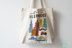 State Cityscape Hand Drawn SVG Product Image 3