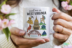 State Cityscape Hand Drawn SVG Product Image 4