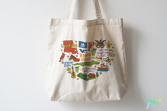 State Doodle Sublimation Clipart Product Image 2