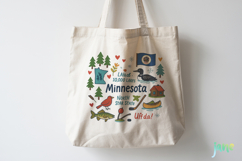 State Doodle Sublimation Clipart Product Image 3
