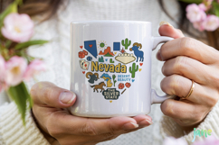 State Doodle Sublimation Clipart Product Image 4