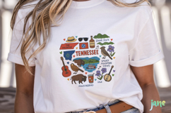 State Doodle Sublimation Clipart Product Image 5