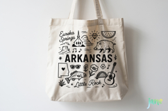 State Doodle SVG Sublimation Product Image 3
