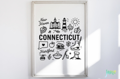 State Doodle SVG Sublimation Product Image 3