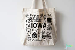 State Doodle SVG Sublimation Product Image 4