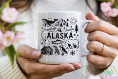 State Doodle SVG Sublimation Product Image 4