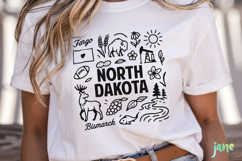 State Doodle SVG Sublimation Product Image 3