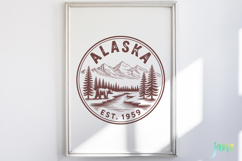 States on Stamps SVG PNG Clipart Product Image 2