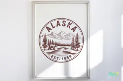 States on Stamps SVG PNG Clipart Product Image 2