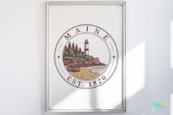 States on Stamps SVG PNG Clipart Product Image 2