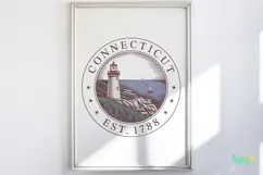 States on Stamps SVG PNG Clipart Product Image 2