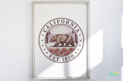States on Stamps SVG PNG Clipart Product Image 2