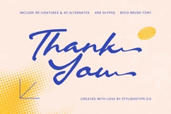 Static Kingston - Bold Brush Font Product Image 20