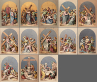 Stations of the Cross Vintage Crucifixion Artworks Bundle Product Image 2