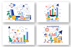 10 World Statistics Day Illustration Product Image 2
