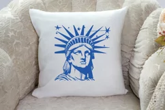 Statue of Liberty face SVG , USA Celebration SVG , USA SVG Product Image 3