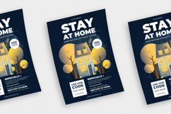 Stay At Home Vol. 2 - Flyer, Poster, Instagram Post AS Product Image 2