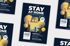 Stay At Home Vol. 2 - Flyer, Poster, Instagram Post AS Product Image 4
