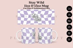 stay groovy coffee mug glass wrap svg 11oz 15oz mug svg presized for 11oz 15oz glass ready to cut and sublimation files