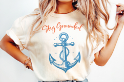 Summer Coastal Line Art Clipart | SVG &amp; PNG |Summer BUNDLE Product Image 16