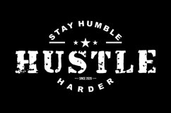 Stay Humble Hustle Harder SVG Product Image 1
