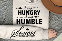 Stay Hungry Stay Humble SVG Design Product Image 2