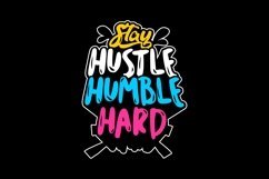 Stay Hustle Humble Hard - SVG Product Image 1
