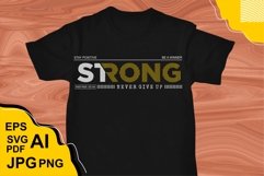 Stay Positive Be A Winner - T Shirt Desing Product Image 1