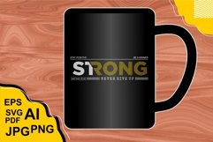 Stay Positive Be A Winner - T Shirt Desing Product Image 3
