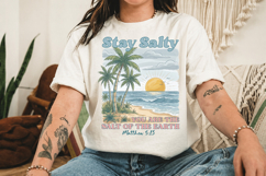 Stay Salty Beach Png, Sublimation Design, Christian Png Product Image 3