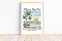 Stay Salty Beach Png, Sublimation Design, Christian Png Product Image 4